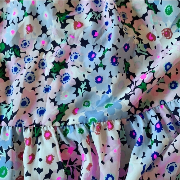 Kate Spade BNWOT Daisy Garden Flutter Sleeve Midi Dress - Picture 8 of 8